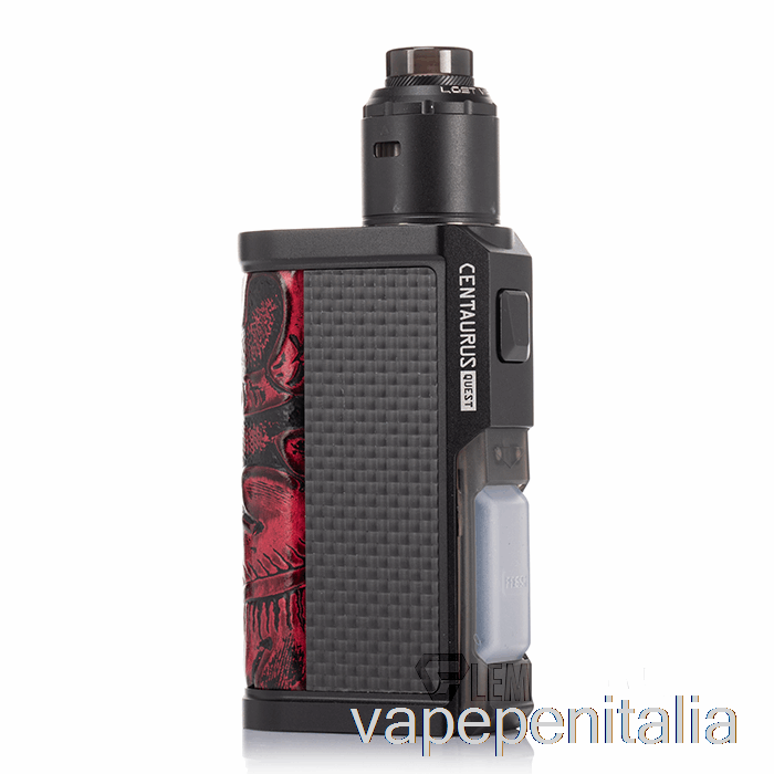 Scatola Vape Mod Lost Vape Centaurus Quest 100w Kit Squonk Nero / Ukiran